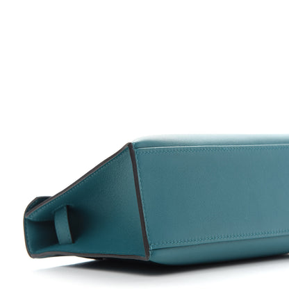 Hermes Swift Kelly Pochette Clutch Vert Bosphore 8 of 9