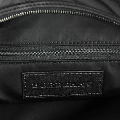 Burberry Nylon Check Small Buckleigh Packable Tote Charcoal 6 of 8