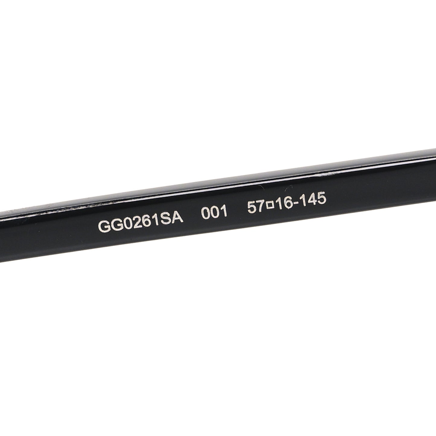 Acetate Frame Sunglasses GG0261SA Black
