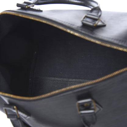 Louis Vuitton Epi Speedy 35 Black 5 of 10