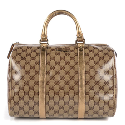 Gucci Crystal Monogram Medium Joy Boston 1 of 8
