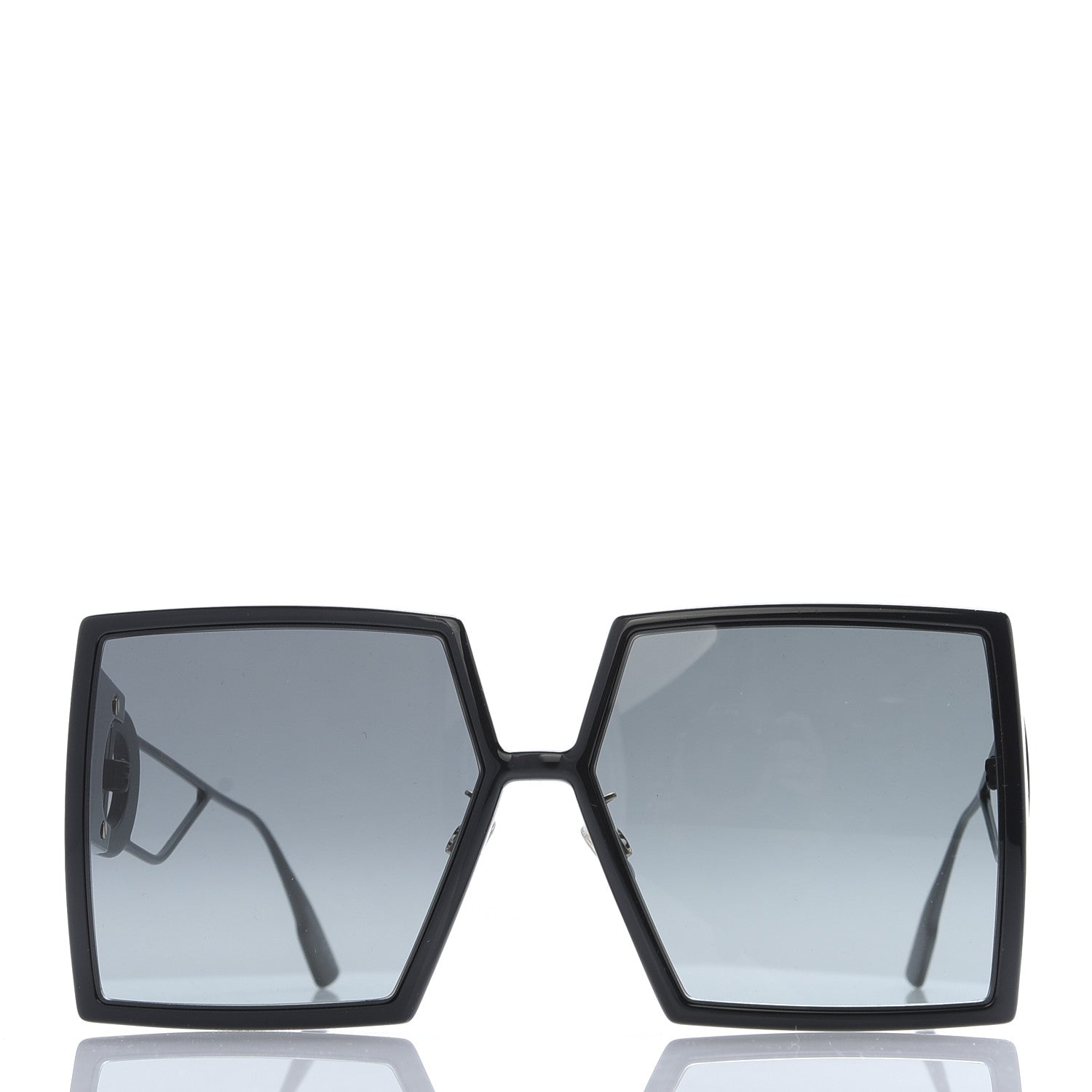 Christian Dior Square 30 Montaigne Sunglasses Black 2 of 8