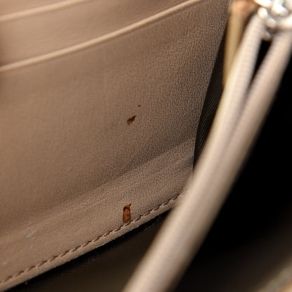 Christian Dior Monogram Flap Wallet Beige 8 of 11
