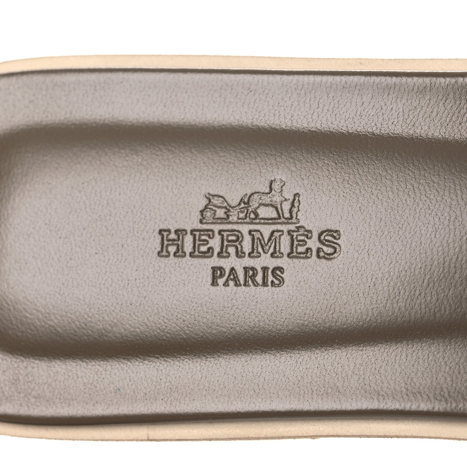 Hermes Epsom Oran Sandals 41 Etoupe 9 of 11