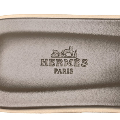 Hermes Epsom Oran Sandals 41 Etoupe 9 of 11