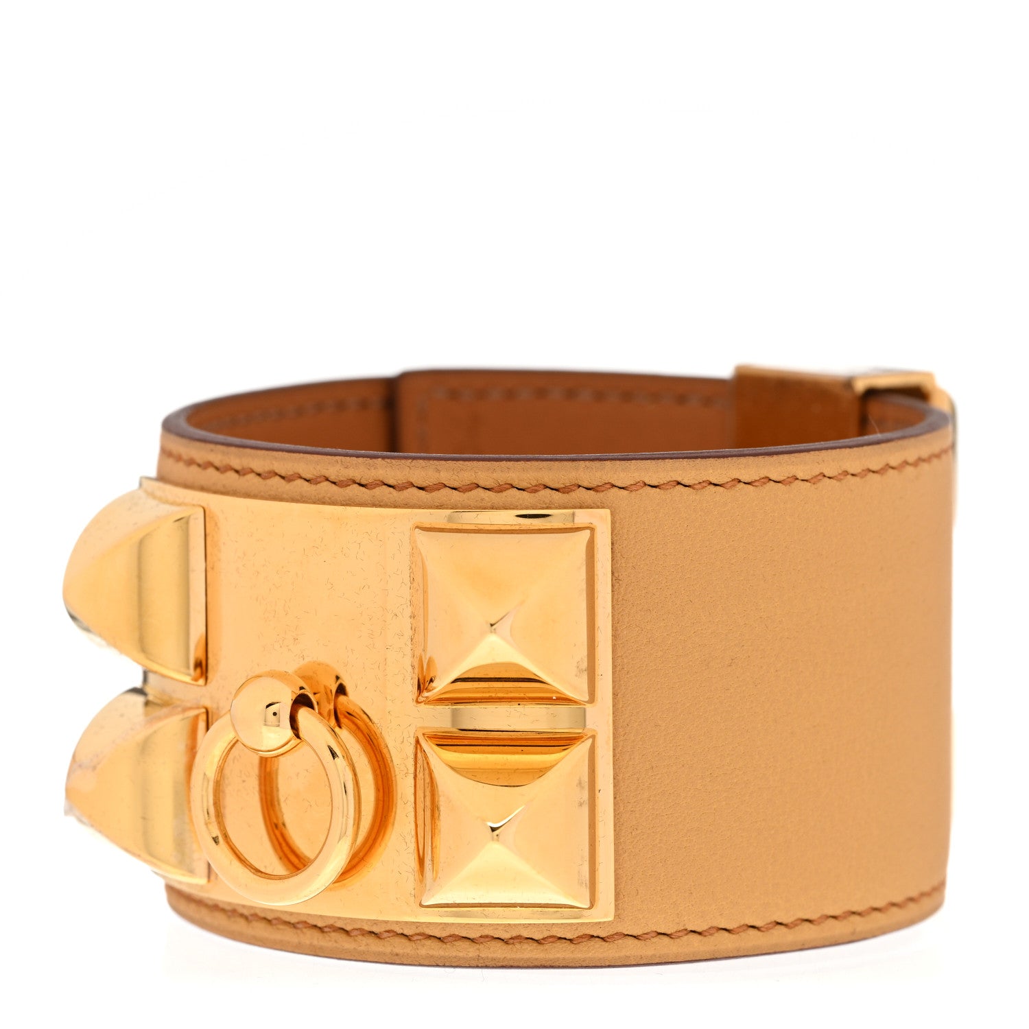 Hermes Swift Collier De Chien CDC Bracelet L Curry 1 of 7
