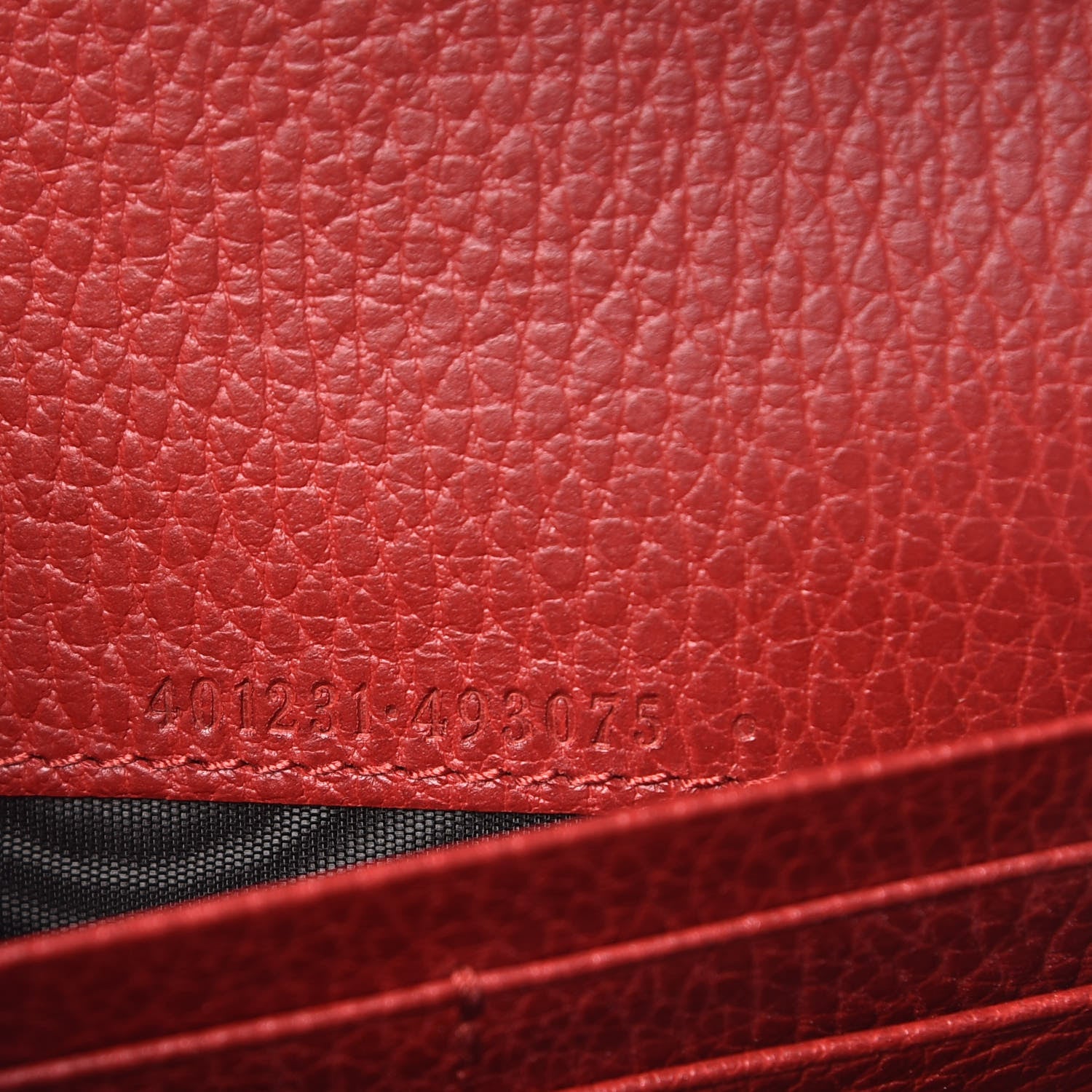 Gucci Calfskin Mini Dionysus Chain Wallet Hibiscus Red 6 of 8
