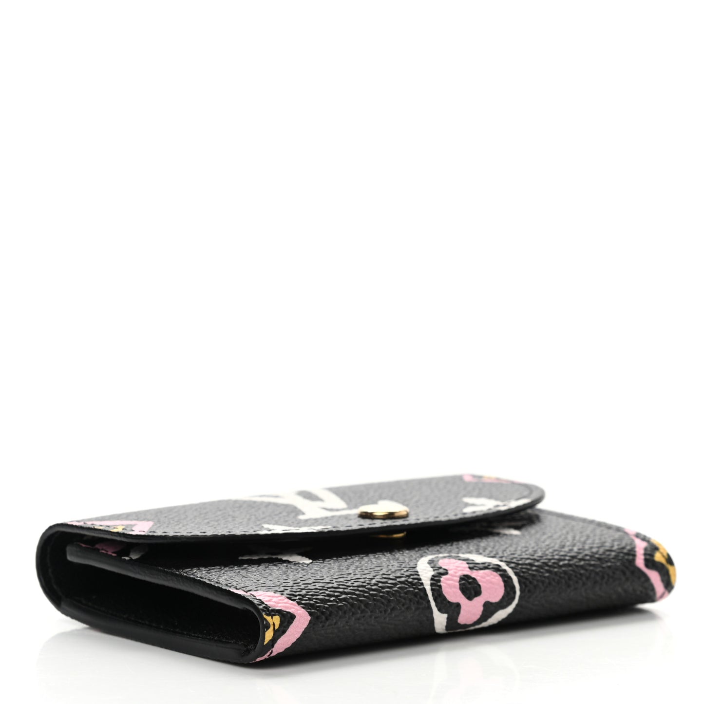 Monogram Giant Wild At Heart Rosalie Coin Purse Black