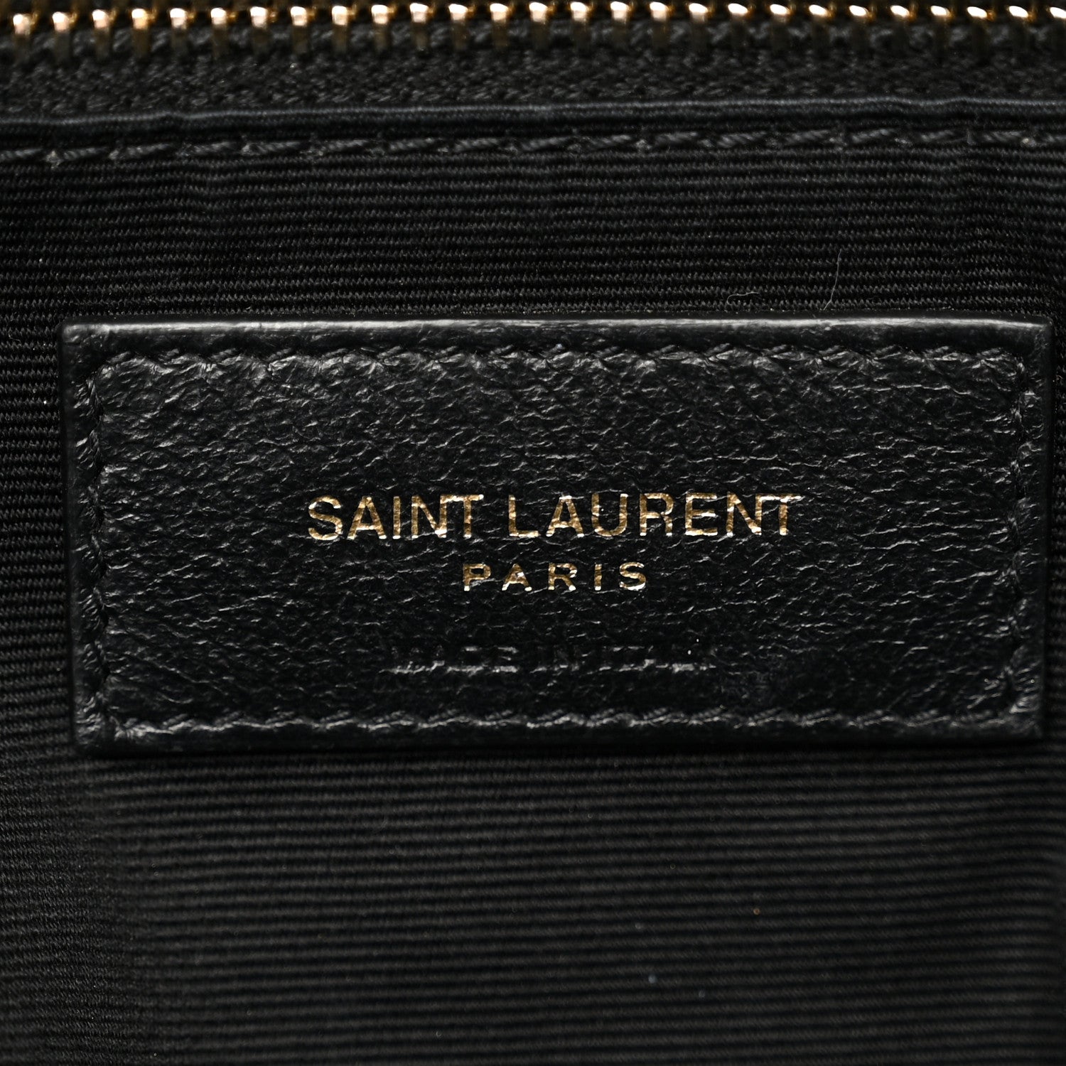 Saint Laurent Lambskin Quilted Medium Loulou Puffer Monogram Chain Satchel Dark Beige 7 of 10