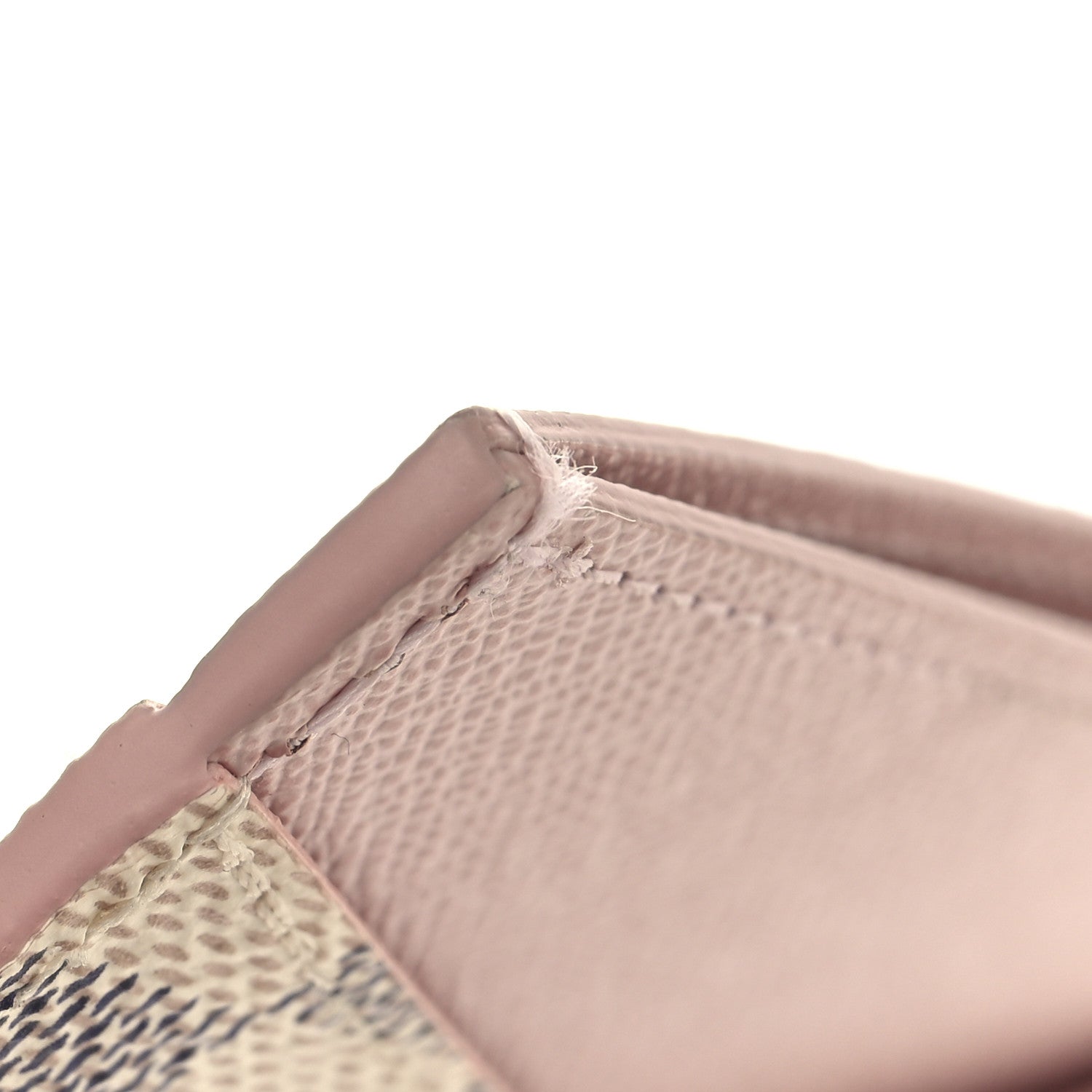 Louis Vuitton Damier Azur Daily Card Holder Rose Ballerine 7 of 8