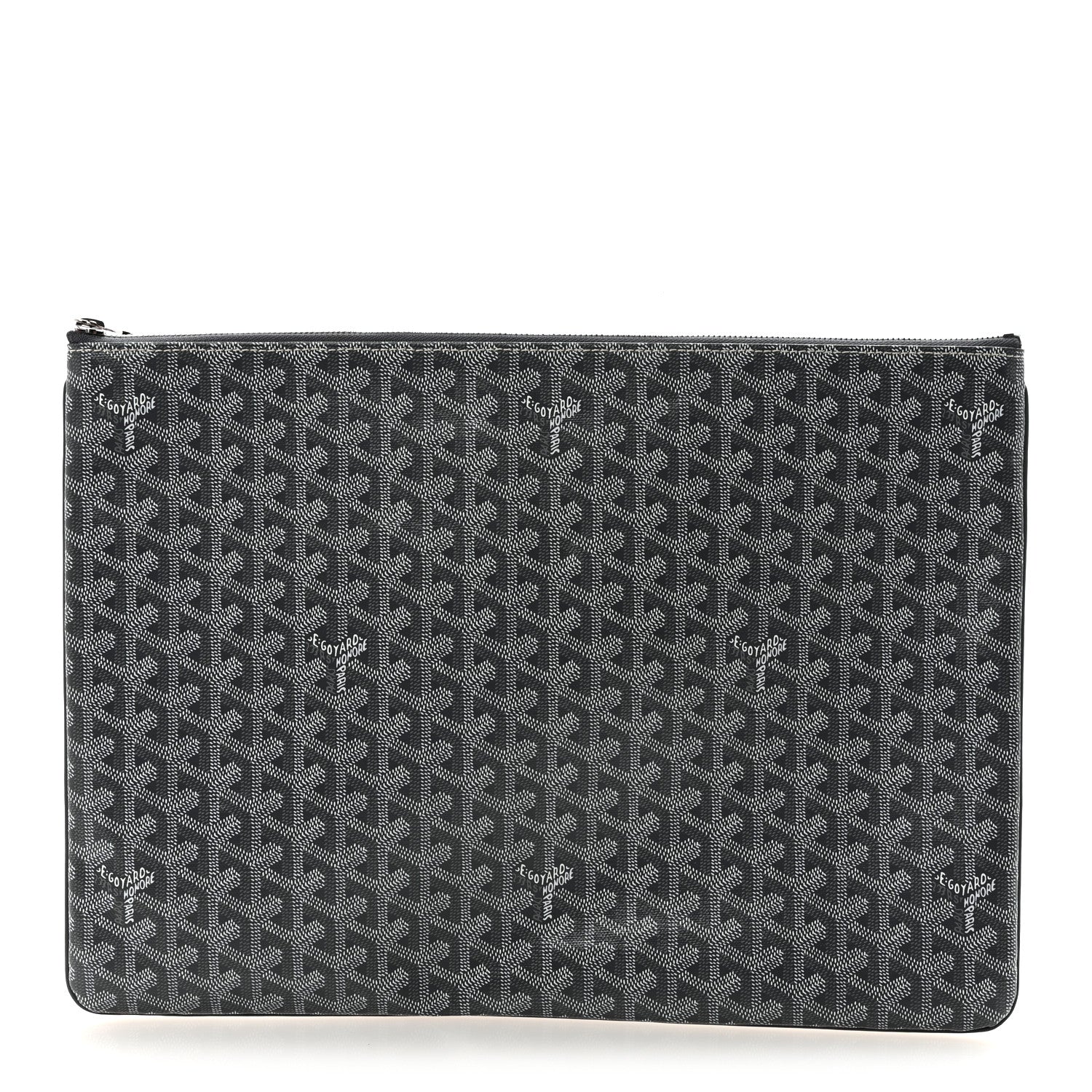 Goyard Goyardine Senat Pochette GM Grey 1 of 7