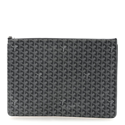 Goyard Goyardine Senat Pochette GM Grey 1 of 7