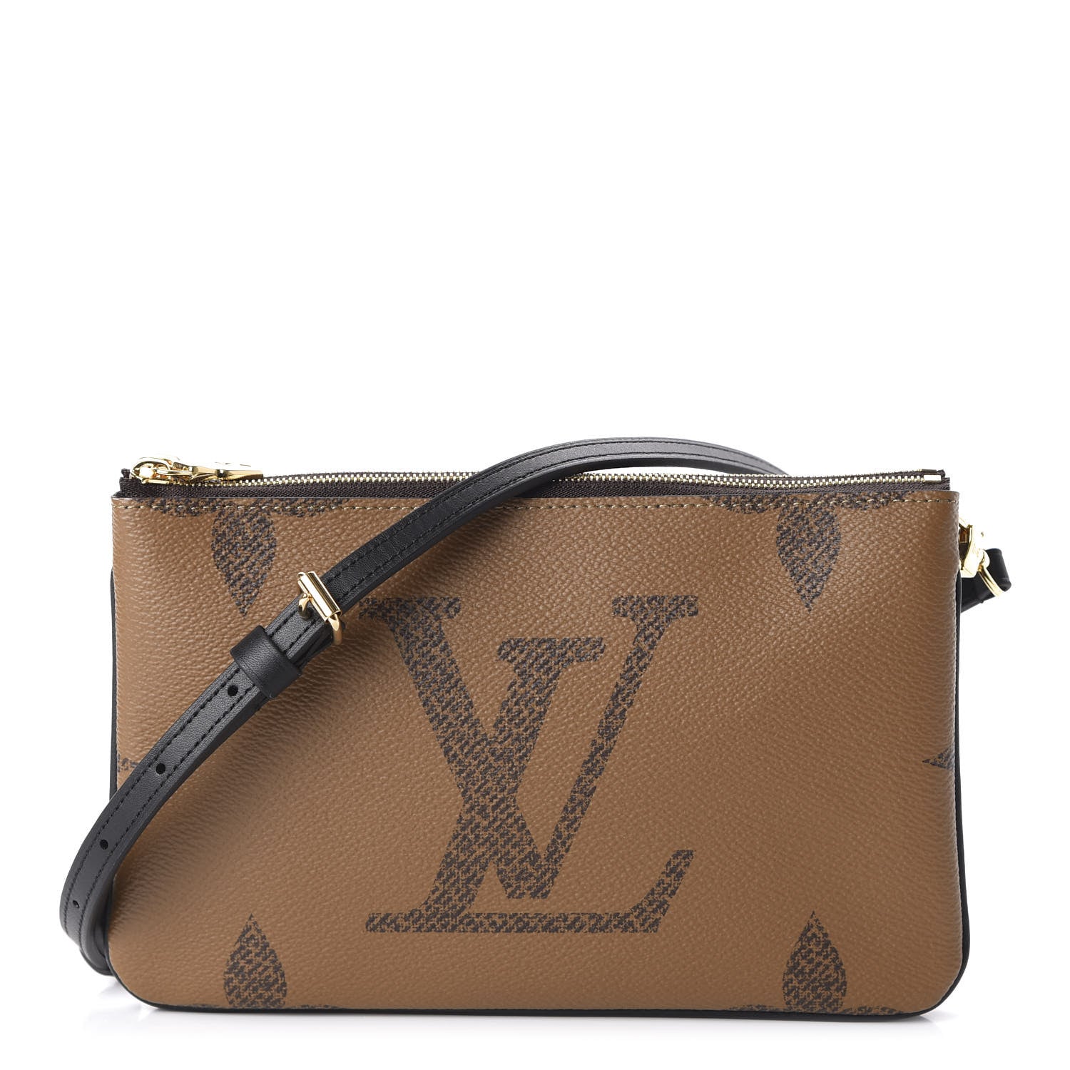 Louis Vuitton Reverse Monogram Giant Double Zip Pochette 1 of 10