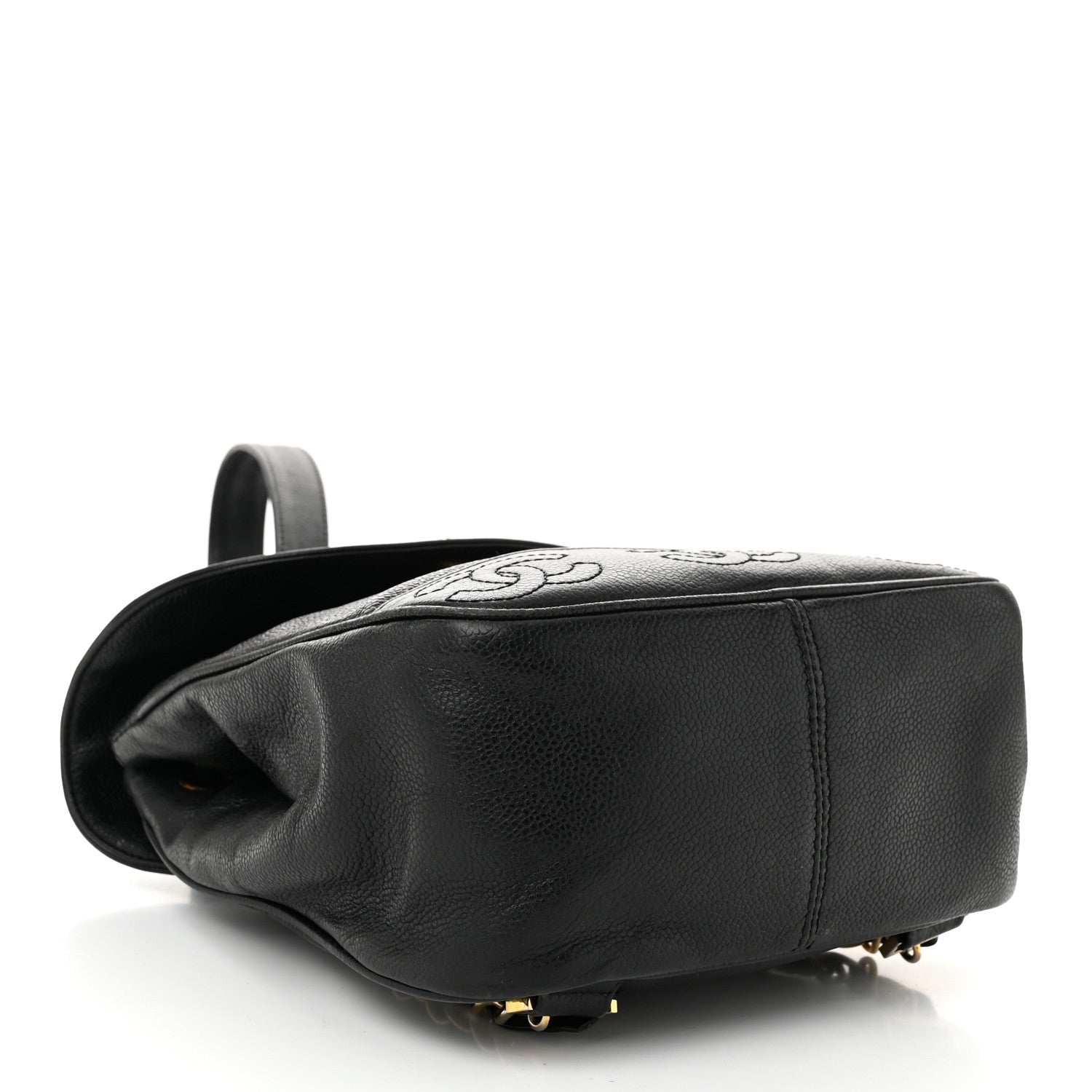 Chanel Caviar CC Backpack Black 4 of 13