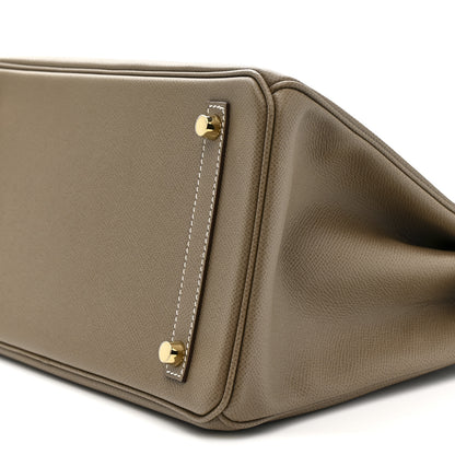 Hermes Epsom Birkin 30 Etoupe 10 of 11