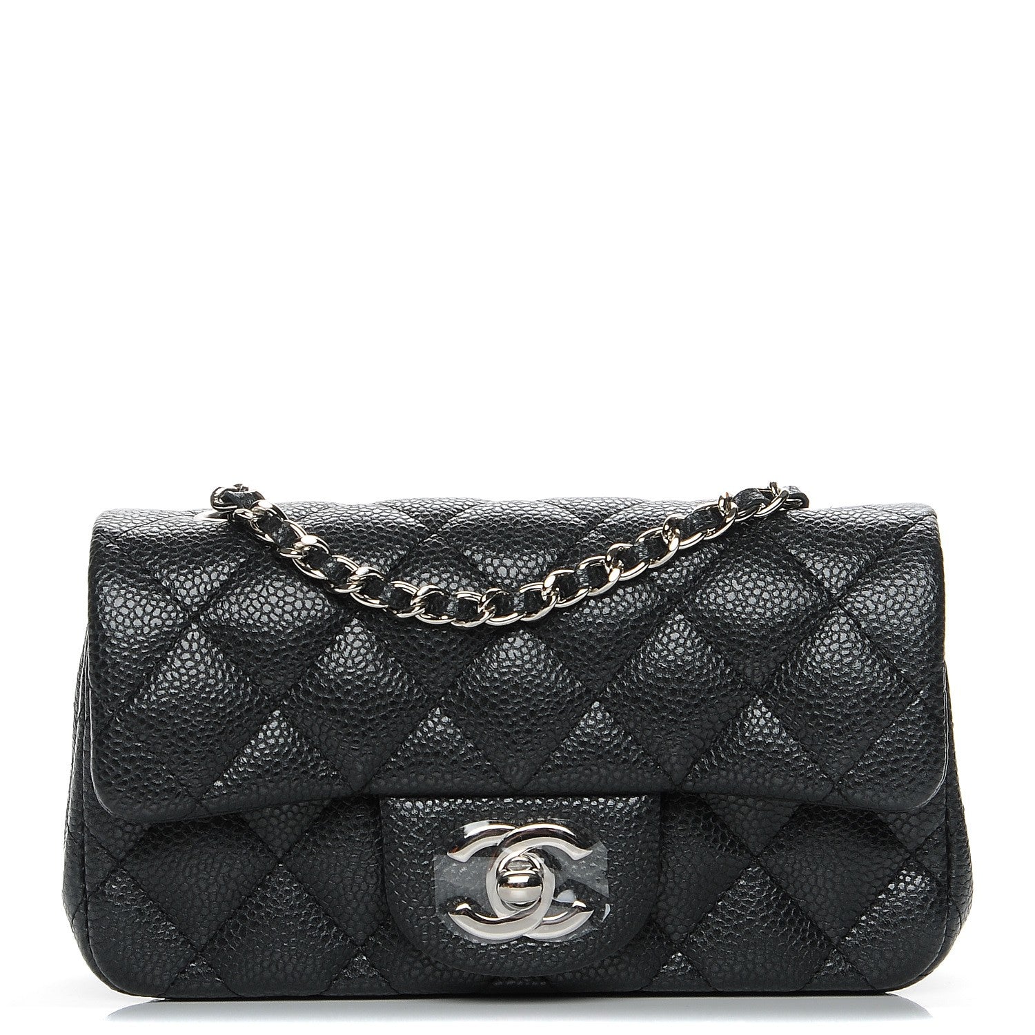 Chanel Caviar Quilted Extra Mini Flap Black 1 of 8