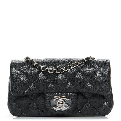 Chanel Caviar Quilted Extra Mini Flap Black 1 of 8