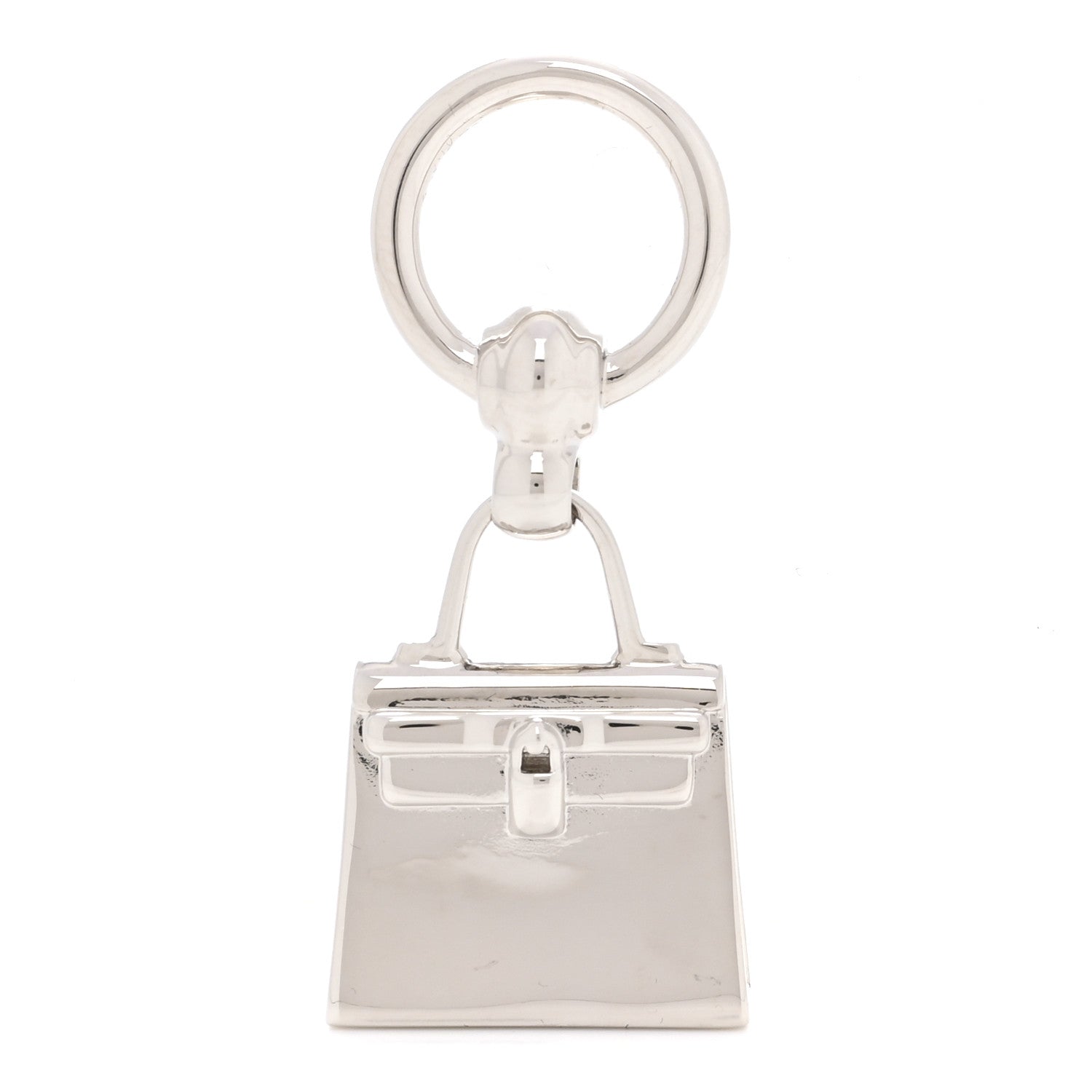Hermes Palladium Mini Kelly Twilly Ring 1 of 3