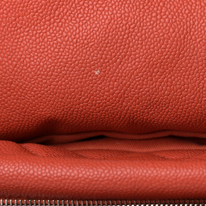 Chanel Caviar Quilted Medium Casual Journey Flap Red 10 of 21