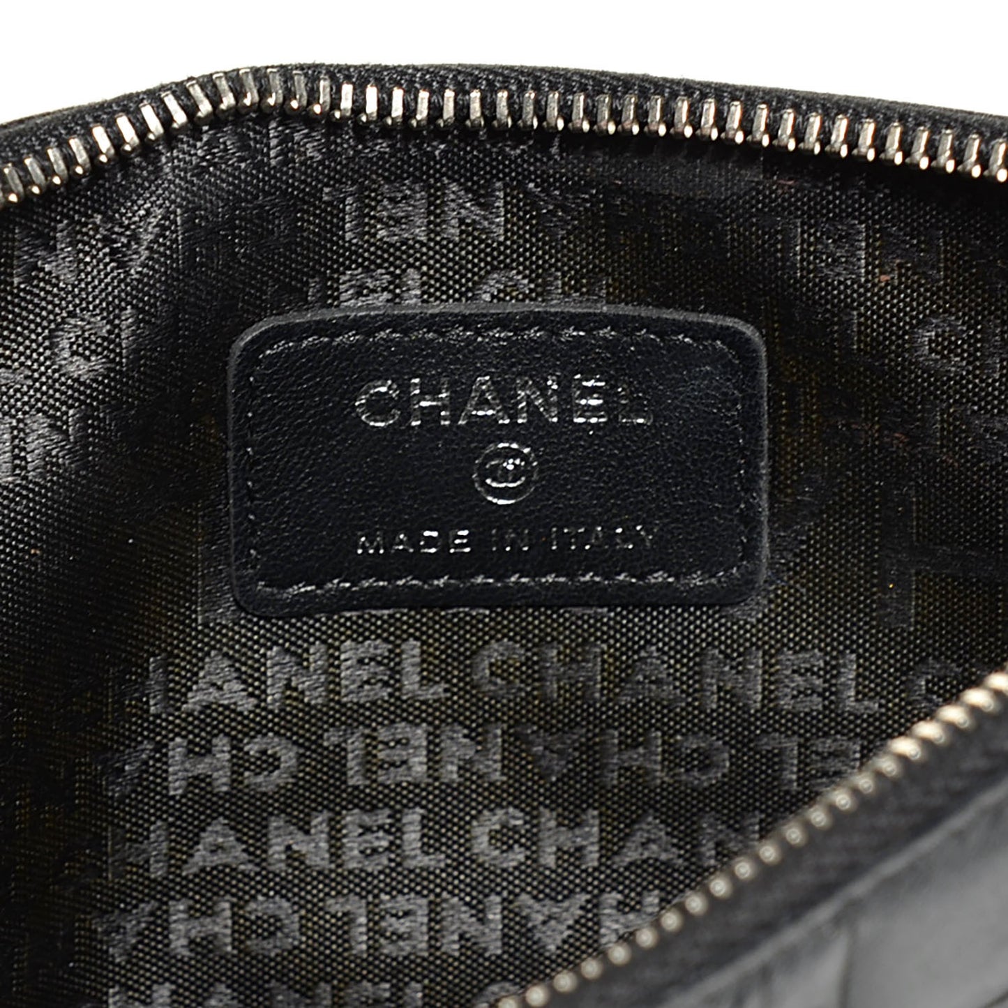 Lambskin Precious Symbols Pochette Black