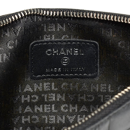 Chanel Lambskin Precious Symbols Pochette Black 6 of 7