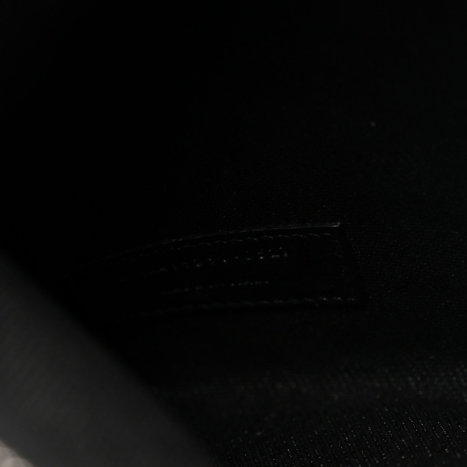 Saint Laurent Linen Calfskin Rive Gauche Tote Black 7 of 12