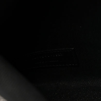 Saint Laurent Linen Calfskin Rive Gauche Tote Black 7 of 12