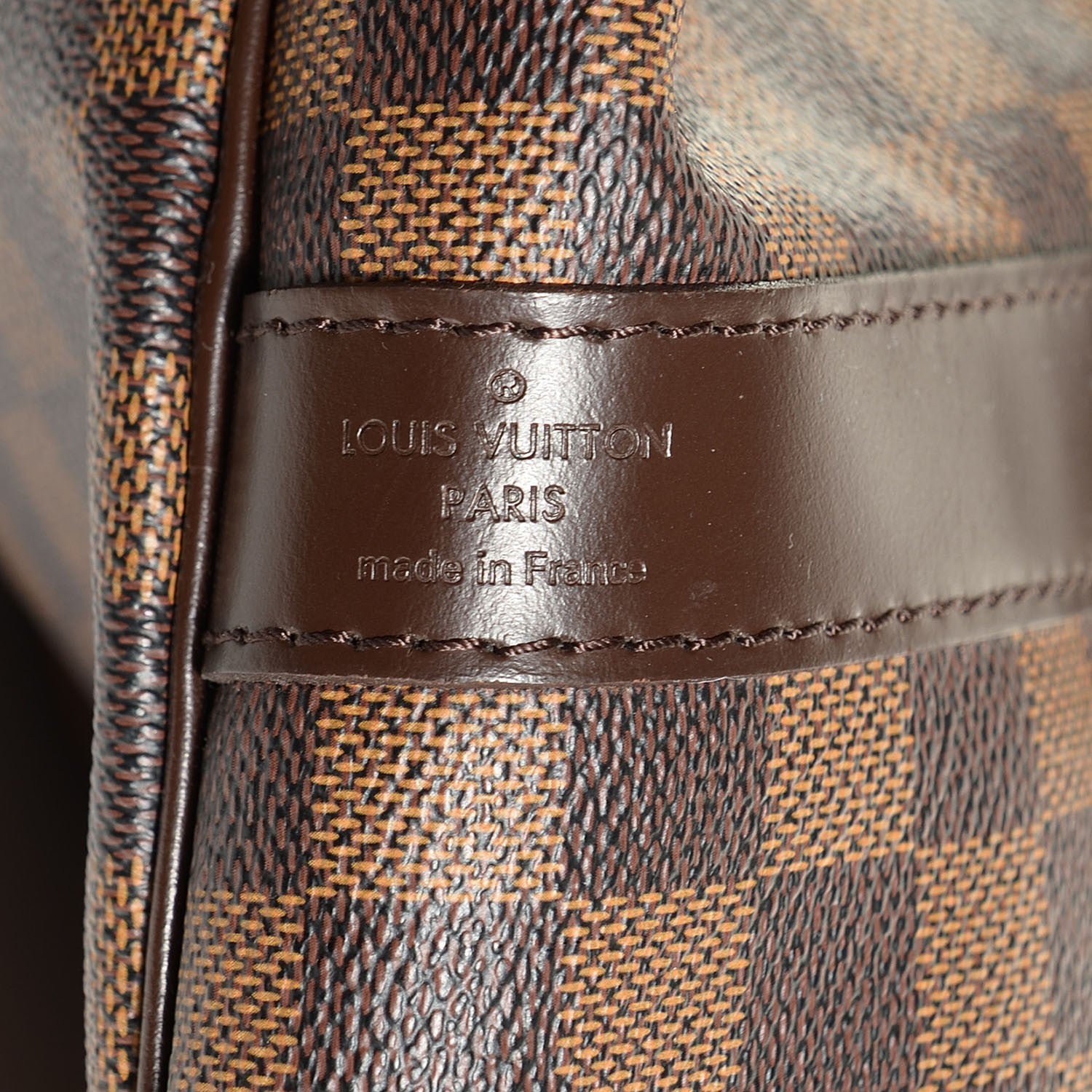 Louis Vuitton Damier Ebene Keepall Bandouliere 55 6 of 7
