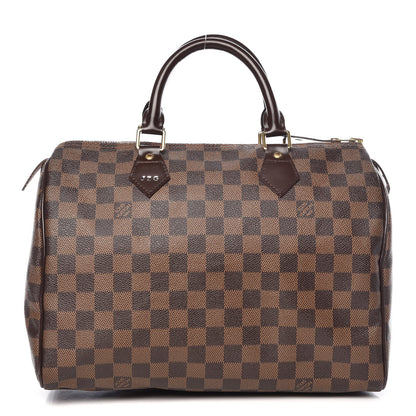Louis Vuitton Damier Ebene Speedy 30 1 of 11