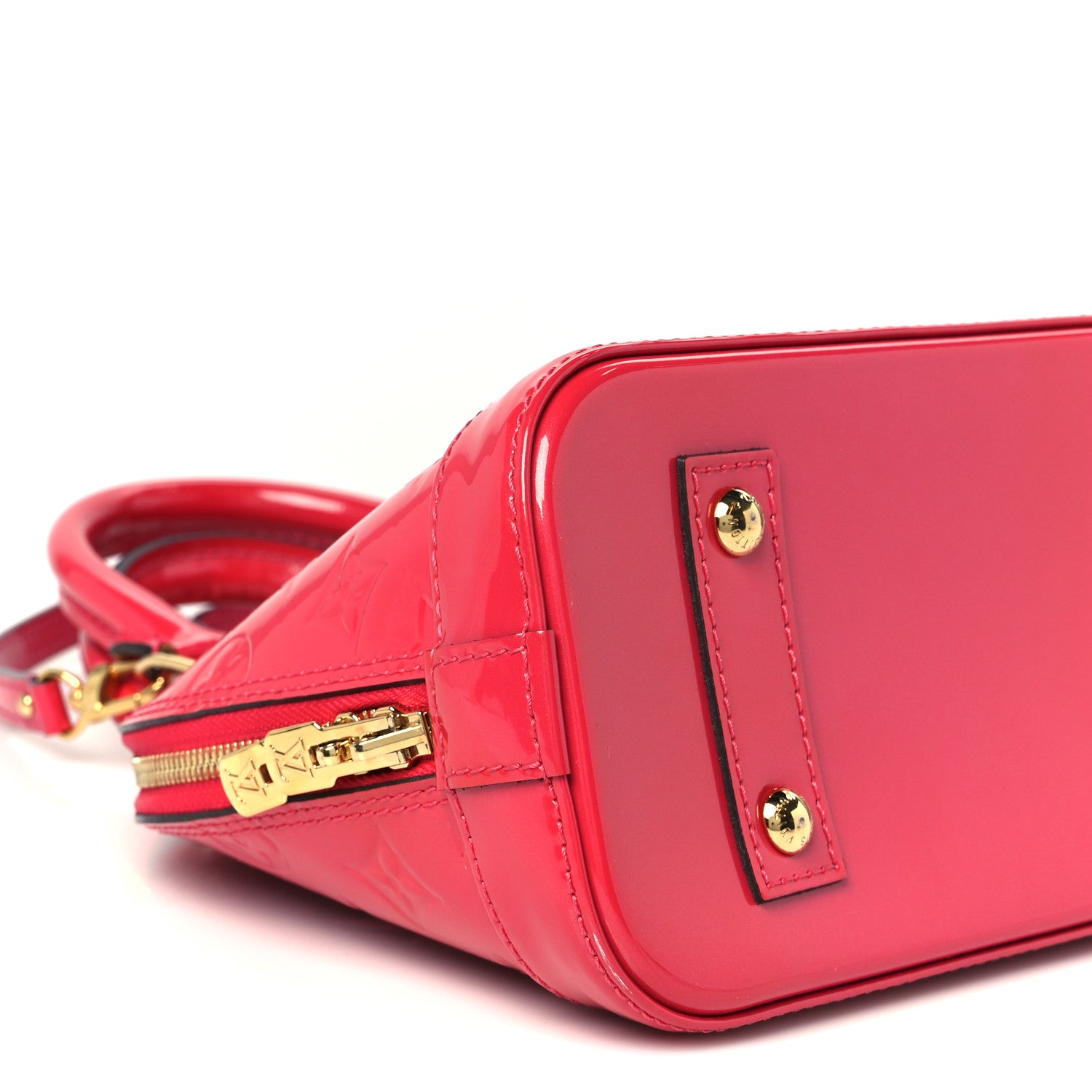 Louis Vuitton Vernis Alma BB Hot Pink 12 of 13