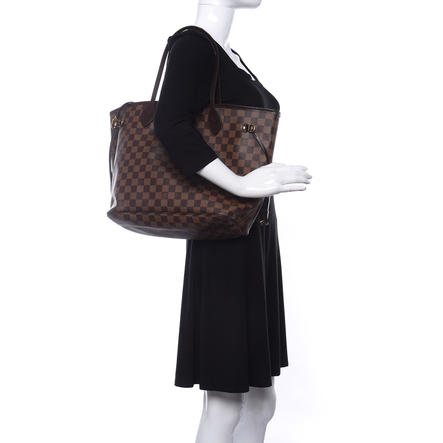 Louis Vuitton Damier Ebene Neo Neverfull MM 2 of 13