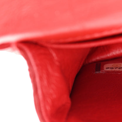 Chanel Aged Calfskin Quilted 2.55 Reissue Flap Belt Bag Red 6 of 11