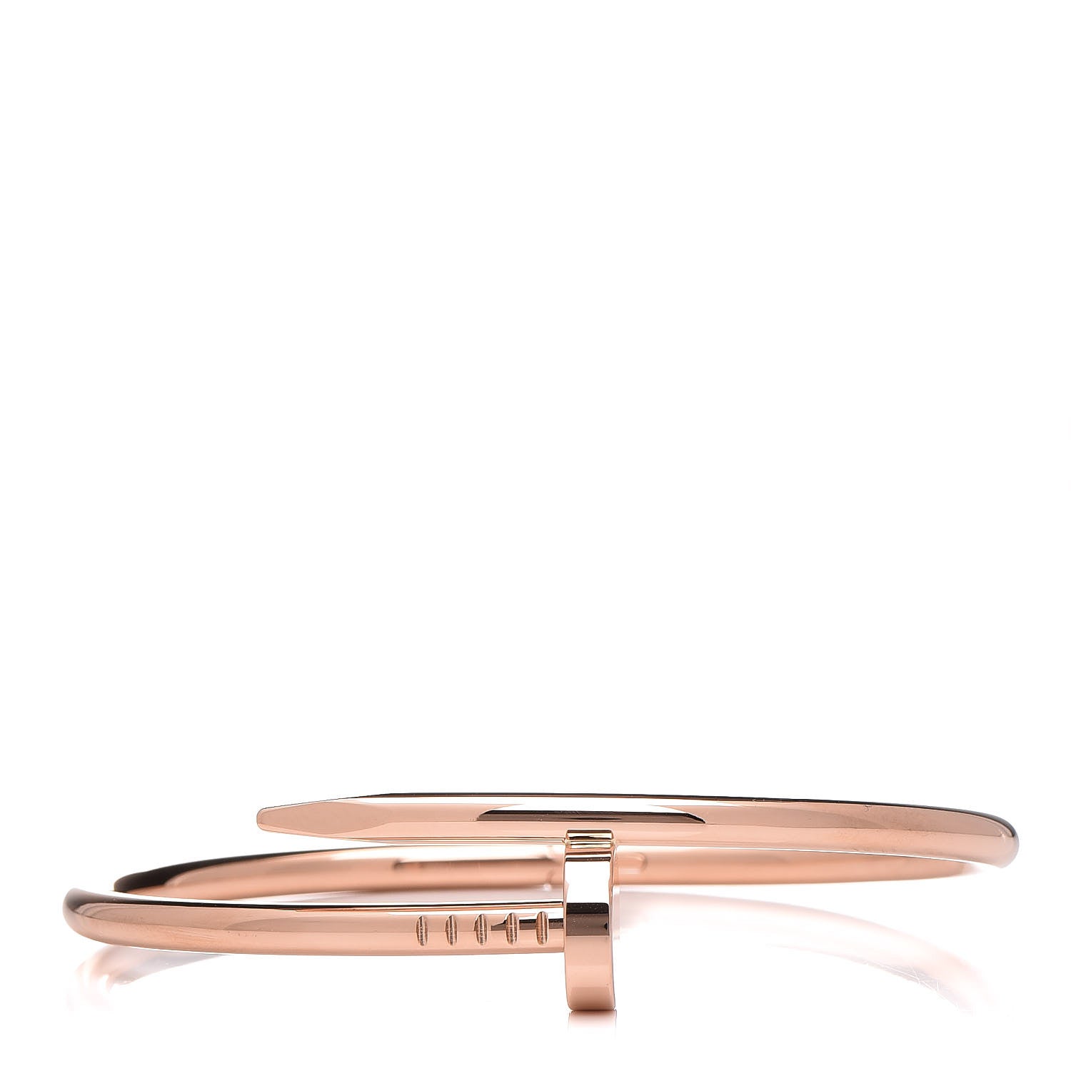 Cartier 18K Pink Gold Juste Un Clou Bracelet 17 1 of 5