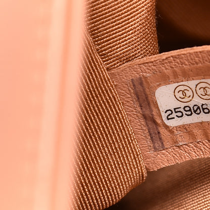 Chanel Lambskin Quilted Medium Boy Flap Dark Beige 9 of 15