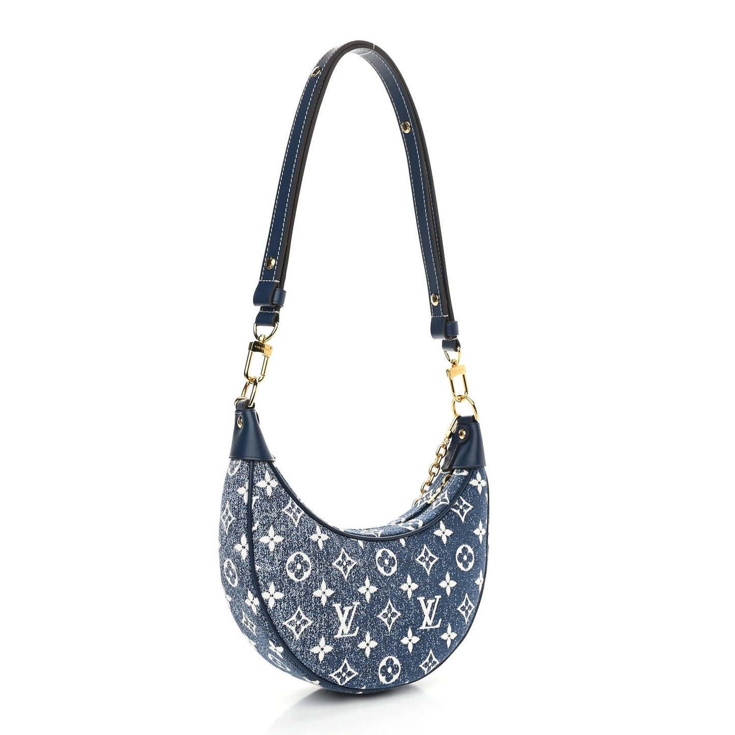 Monogram Jacquard Denim Loop Bleu