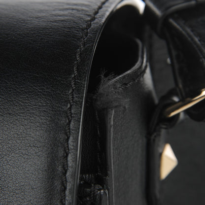 Valentino Garavani Calfskin Rockstud Band Crossbody Bag Black 8 of 8