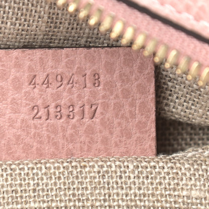 Gucci Monogram Mini Bree Messenger Bag Beige Soft Pink 7 of 9