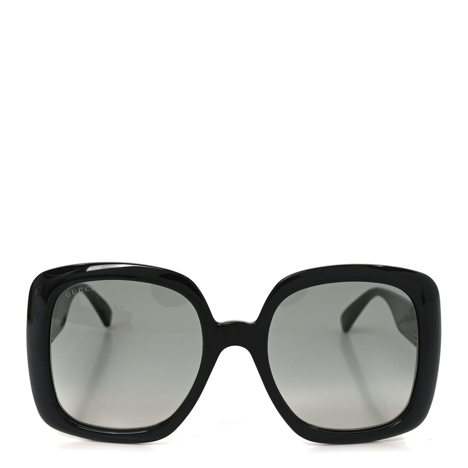 Gucci Acetate Square GG Web Sunglasses GG0713S Black 2 of 5