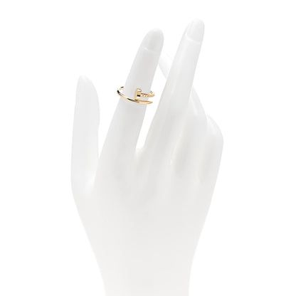 Cartier 18K Yellow Gold Small Juste Un Clou Ring 49 5 2 of 5