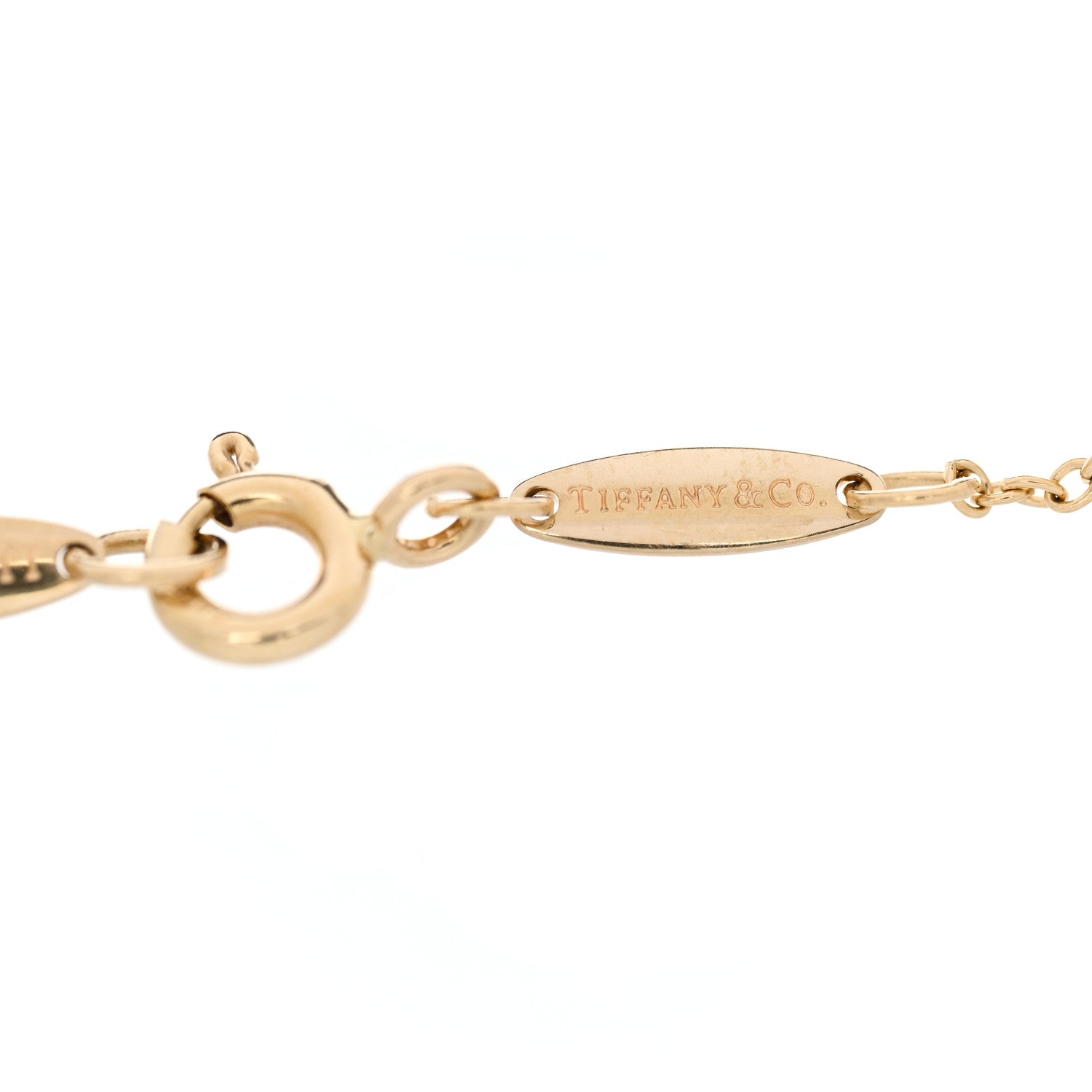 Tiffany 18K Yellow Gold Cultured Pearl 5.5-6mm  Elsa Peretti Pearls By The Yard Bracelet 4 of 4