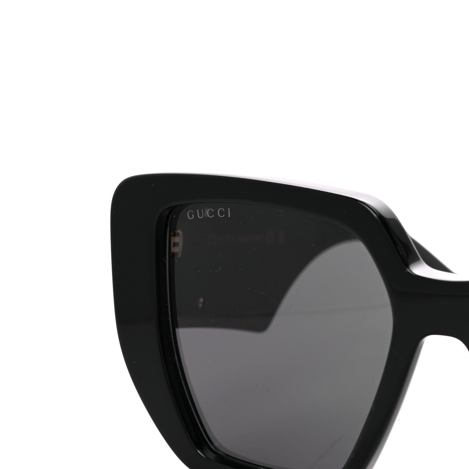 Gucci Acetate Square Frame Sunglasses GG0956S Black 8 of 9