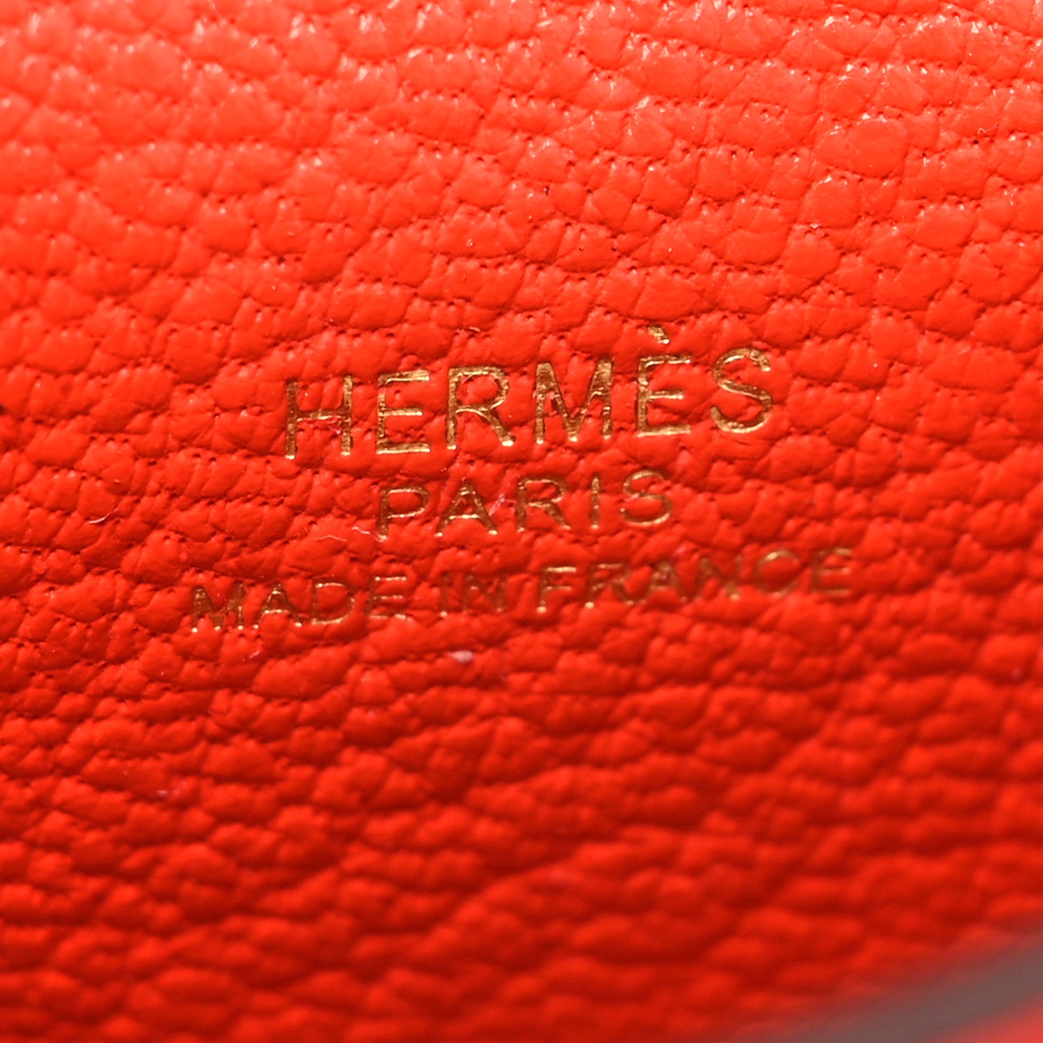 Hermes Tadelakt Chevre Mysore Kelly Quelle Idole Bag Charm Capucine Jaune De Naples Vert Vertigo Zanzibar 4 of 6
