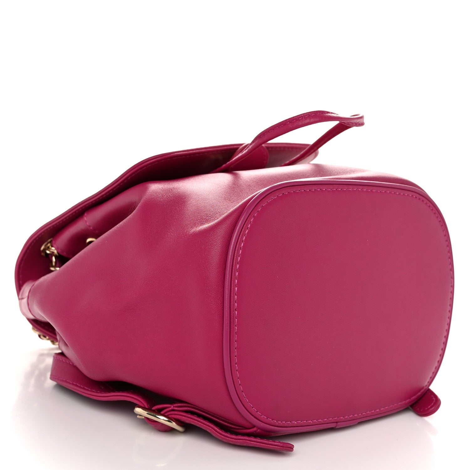 Chanel Lambskin CC Mania Backpack Pink 4 of 10