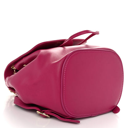 Chanel Lambskin CC Mania Backpack Pink 4 of 10