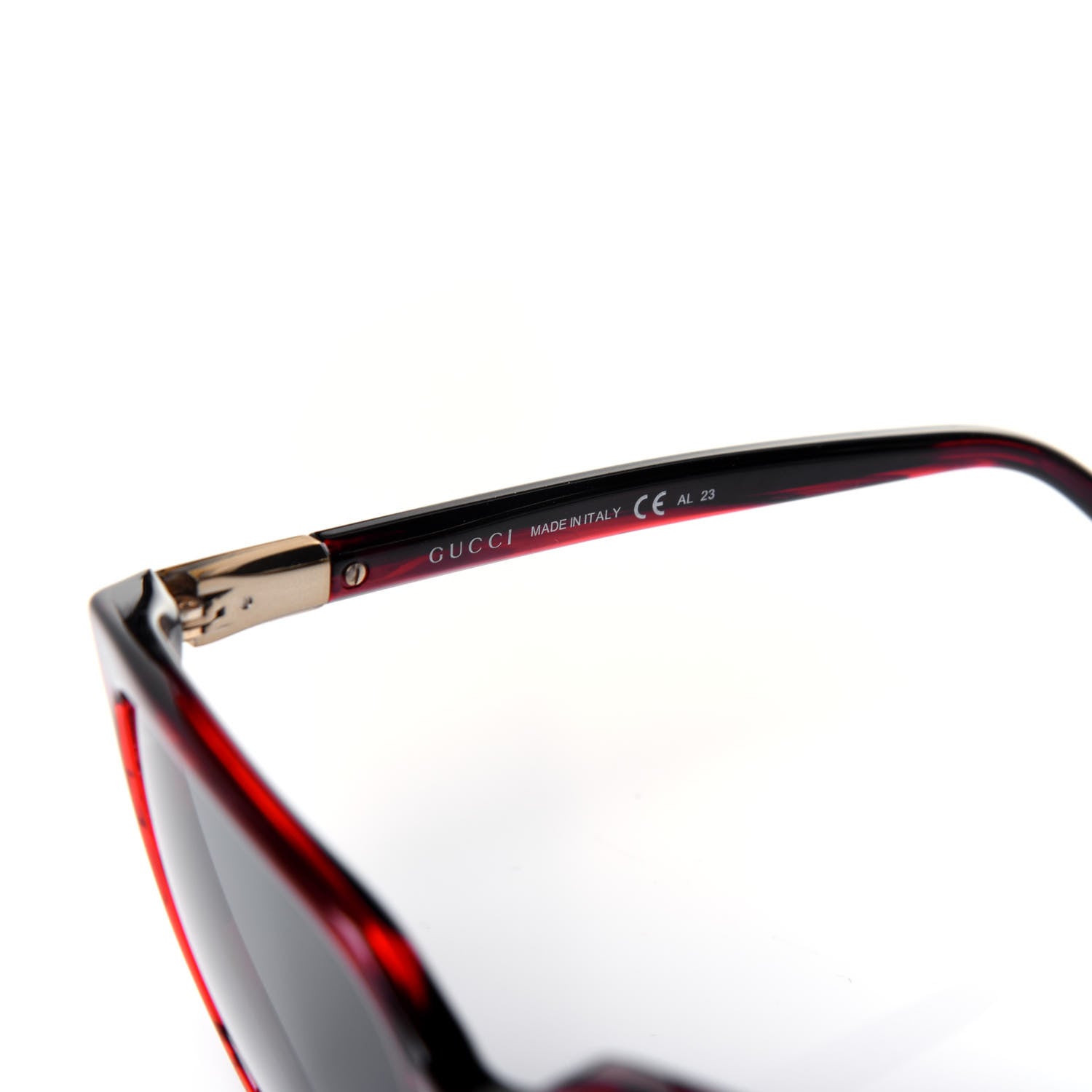 Gucci Oversized Sunglasses GG 3502/B/S Red Black 6 of 8