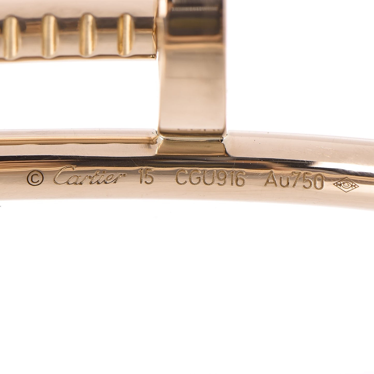 18K Pink Gold Juste Un Clou Bracelet 15