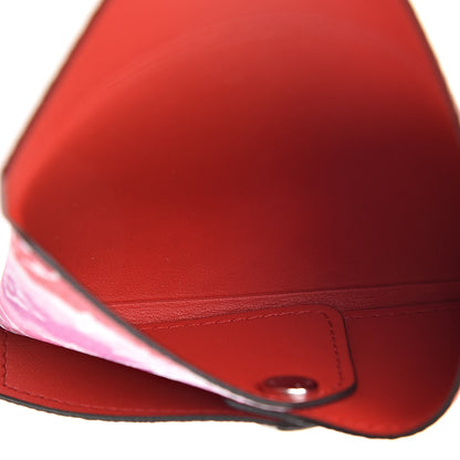 Louis Vuitton Monogram Escale Small Kirigami Pochette Insert Red 5 of 7