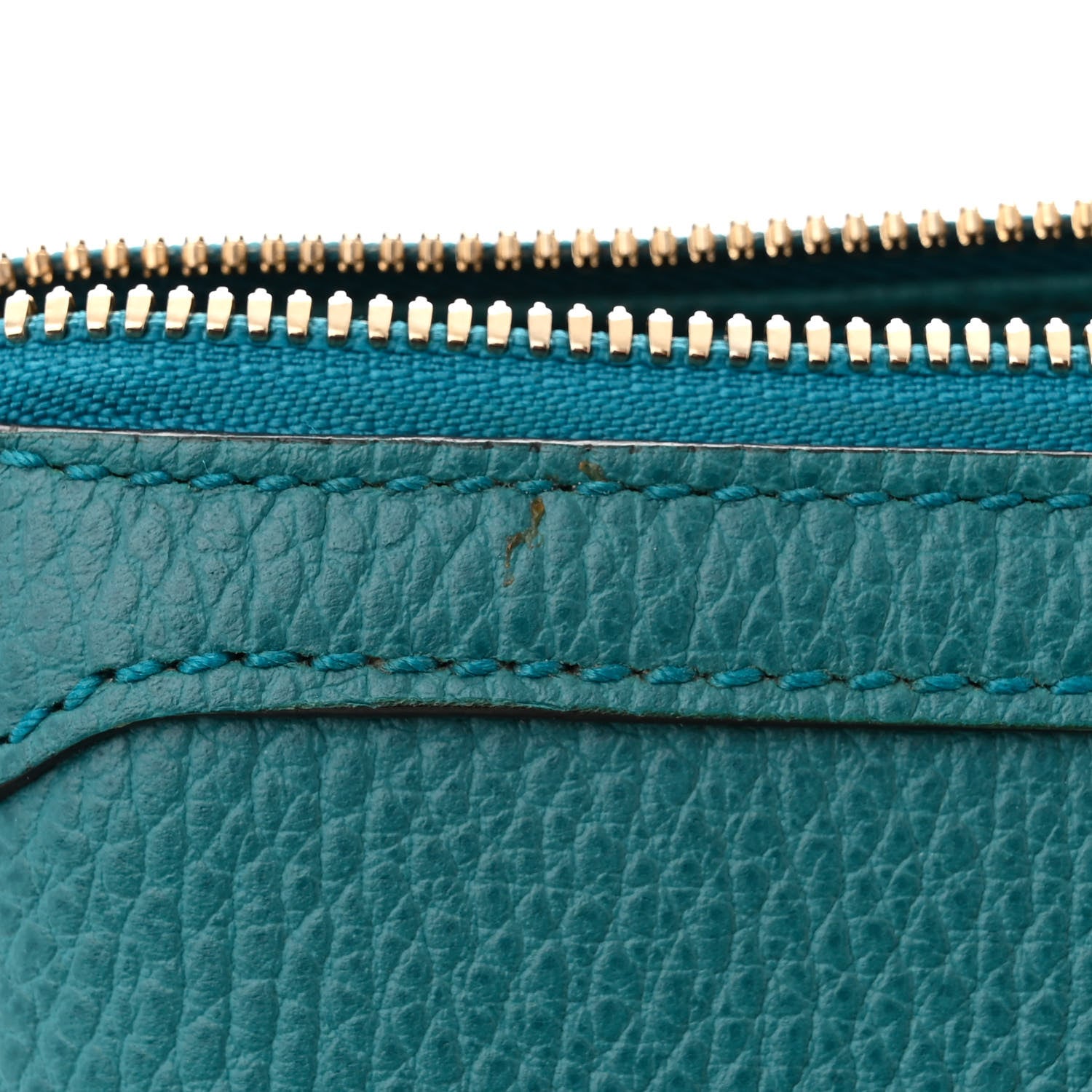 Gucci Dollar Calfskin GG Charm Satchel Deep Cobalt 11 of 11