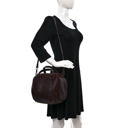 Alexander Wang Pebbled Lambskin Mini Rockie Matte Oxblood 2 of 12