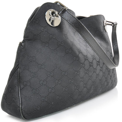 Gucci Monogram Medium Eclipse Shoulder Bag Black 2 of 7